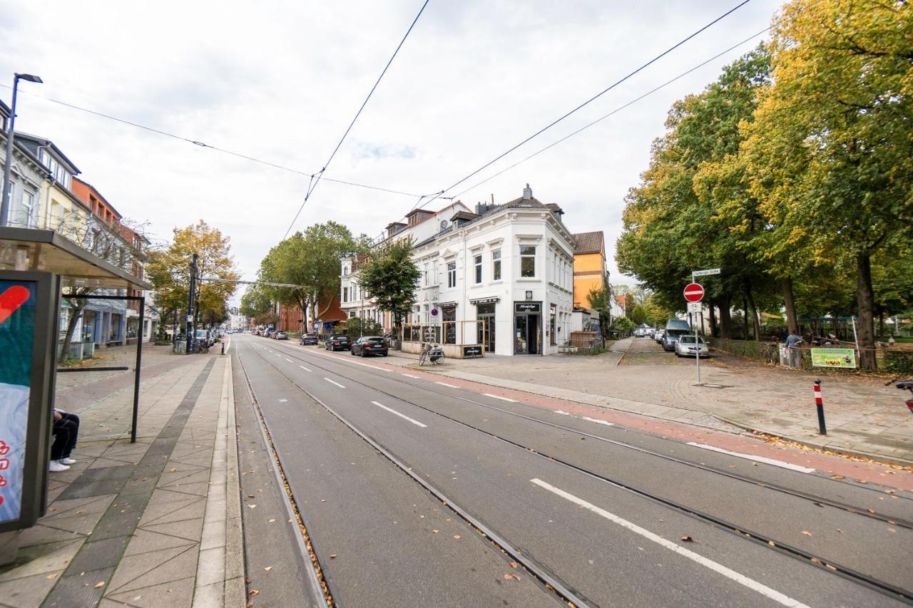 Exklusive Wohnung Am Weserdeich Bremen Luaran gambar